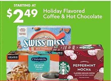 Big Lots Holiday Flavored Coffee & Hot Chocolate