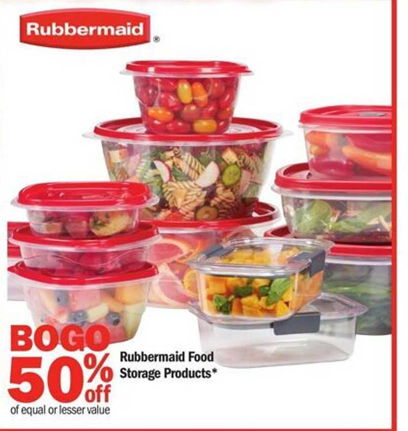 Meijer Rubbermaid Food Storage Products