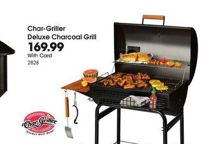 King Soopers Char-griller Deluxe Charcoal Grill