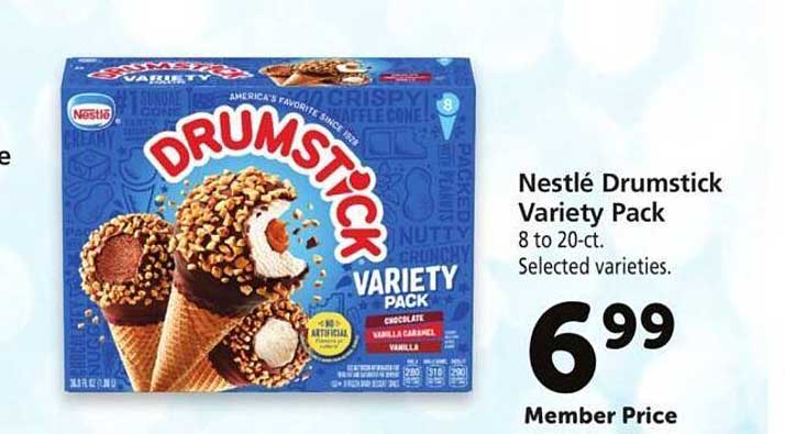 Safeway Nestlé Drumstick Variety Pack