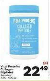 Weis Markets Vital Protein Colagen Peptides