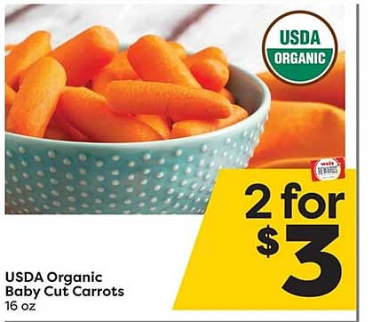 Weis Markets Usda Organic Baby Cut Carrots