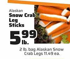 El Rio Grande Alaskan Snow Crab Leg Sticks