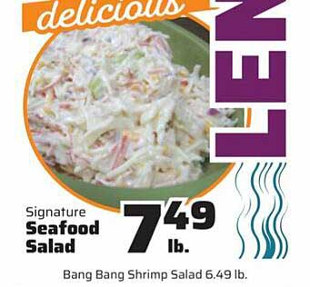 El Rio Grande Signature Seafood Salad