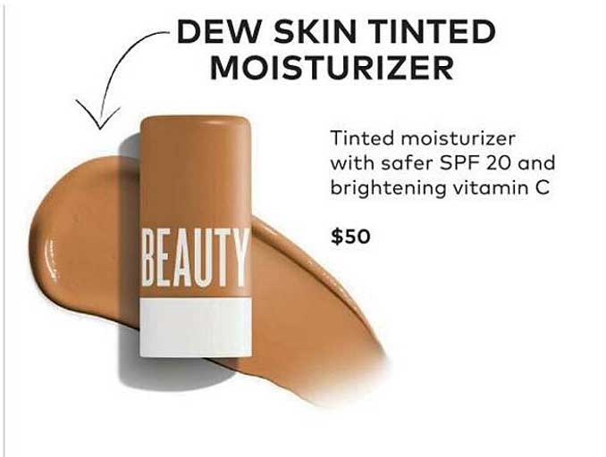 Ulta Beauty Tinted Moisturizer With Safer Spf 20 And Brightening Vitamin C