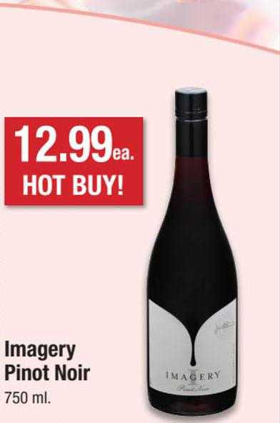 United Supermarkets Imagery Pinot Noir