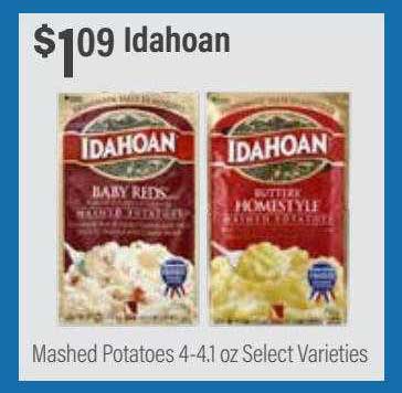 Commissary Idahoan Mashed Potatoes