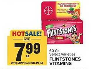 Food Lion Flintstones Vitamins