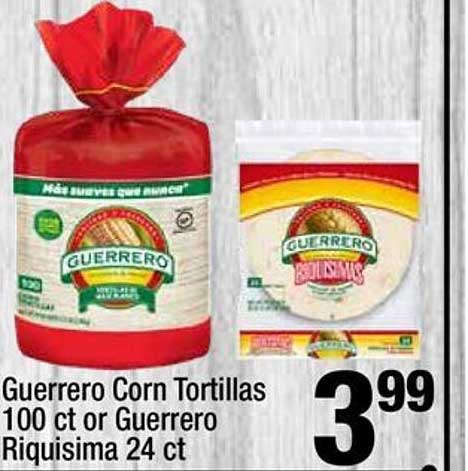 Super King Markets Guerrero Corn Tortillas Or Guerrero Riquisima