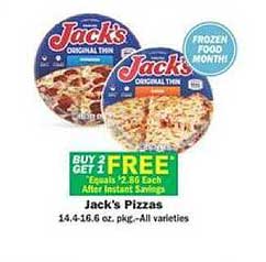 Schnucks Jack's Pizzas