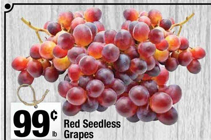 Super King Markets Red Seedless Grapes