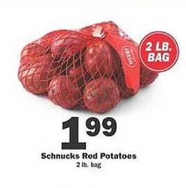 Schnucks Schuncks Red Potatoes