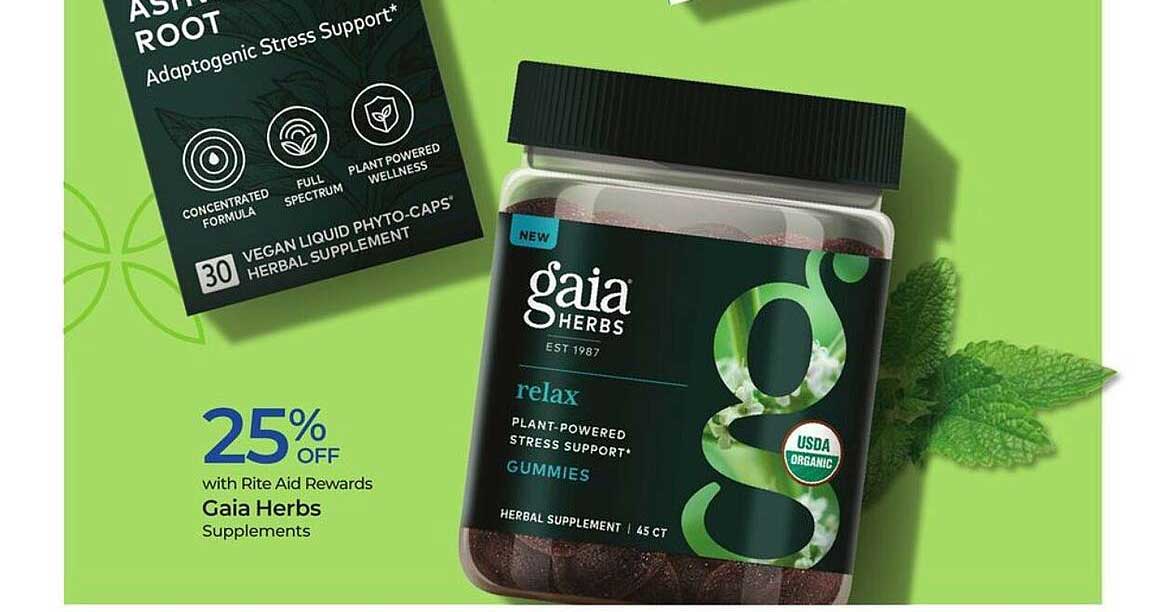 Rite Aid Gaia Herbs