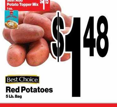 Super Saver Best Choice Red Potatoes