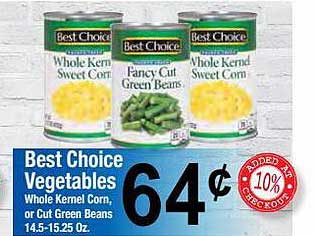Food Giant Best Choice Vegetables