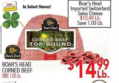 Ingles Markets Boar's Head Corned Beef