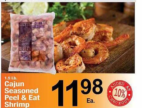 Food Giant Cajun Seasoned Peel & Eat Shrimp