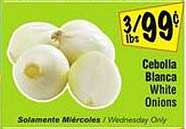 Fiesta Mart Cebolla Blanca White Onions