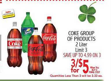 Ingles Markets Coke Group Of Products