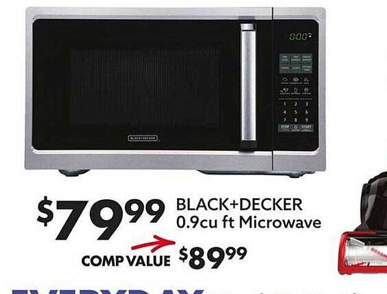 Big Lots Black+decker Microwave
