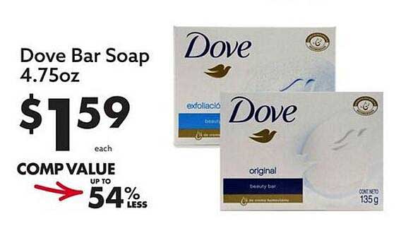 Big Lots Dove Bar Soap