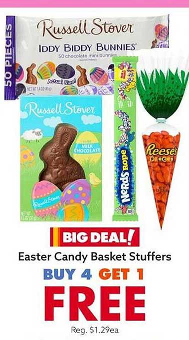 Big Lots Easter Candy Basket Stuffers