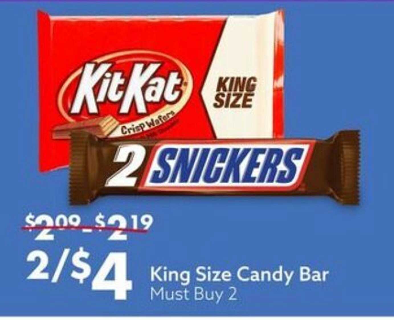 Big Lots King Size Candy Bar