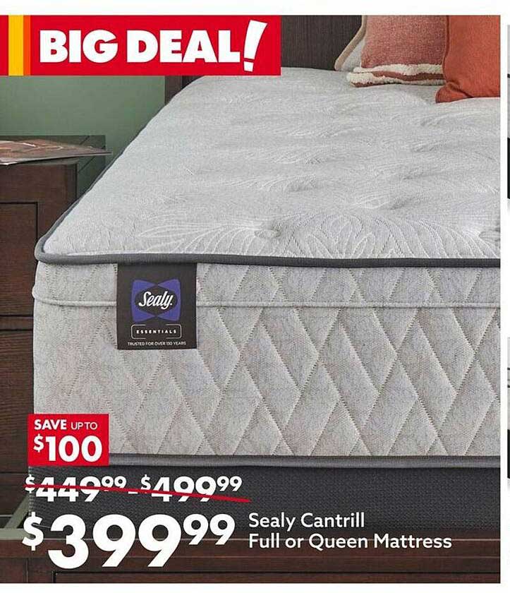 Big Lots Sealy Cantrill Full Or Queen Mattress