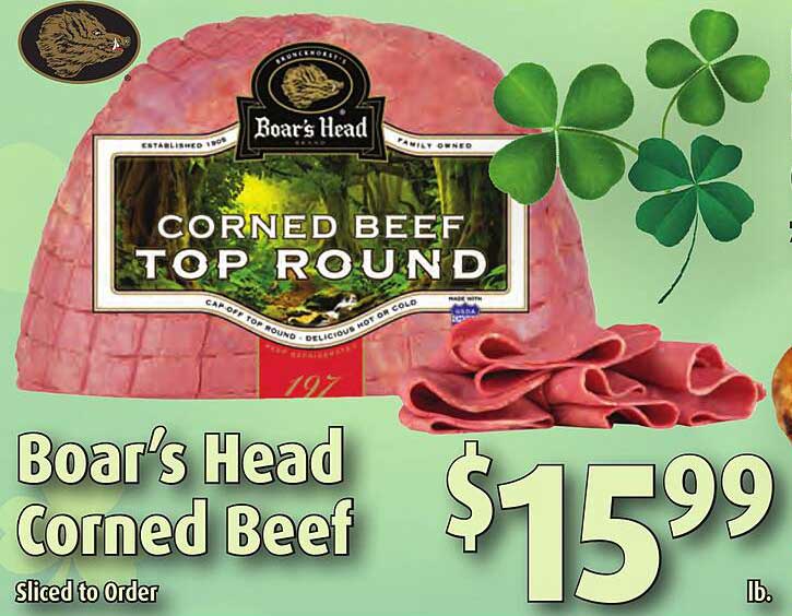Gristedes Boar's Head Corned Beef