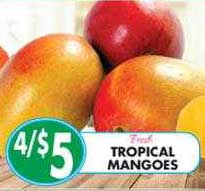 Associated Tropical Mangoes