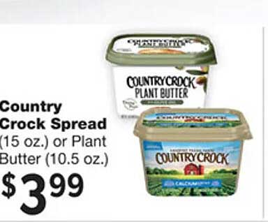 Forest Hills Food Country Crock Spread Or Plant Butter