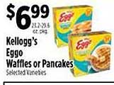 Pioneer Supermarkets Kellogg's Eggo Waffles Or Pancakes