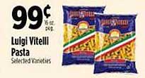 Pioneer Supermarkets Luigi Vitell Pasta