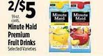 Pioneer Supermarkets Minute Maid Premium Fruit Drinks