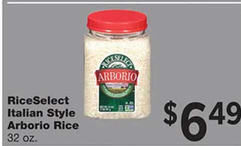 Forest Hills Food Riceselect Italian Style Arborio Rice