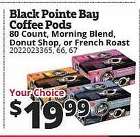 Rural King Black Pointe Bay Coffee Pods