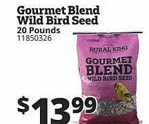 Rural King Gourmet Blend Wild Bird Seed