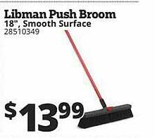 Rural King Libman Push Broom