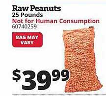 Rural King Raw Peanuts
