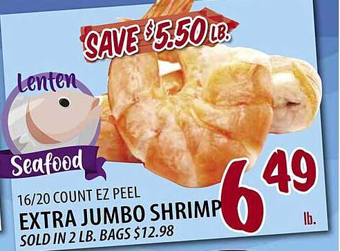 Karns Extra Jumbo Shrimp