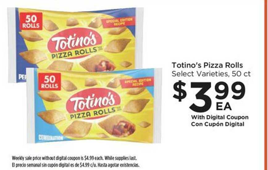 Foods Co Totino's Pizza Rolls