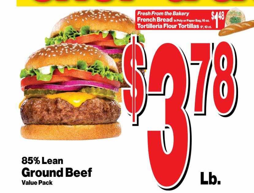 Super Saver 85% Lean Ground Beef