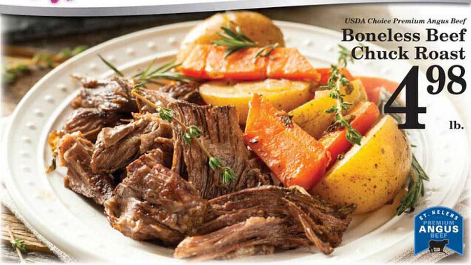 Harvest Foods Boneless Beef Chuck Roast