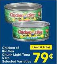 Fairplay Chicken Of The Sea Chunk Light Tuna
