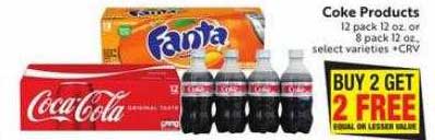 Save Mart Coke Products