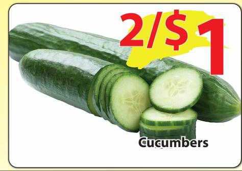 Wholesale Food Outlet Cucumbers