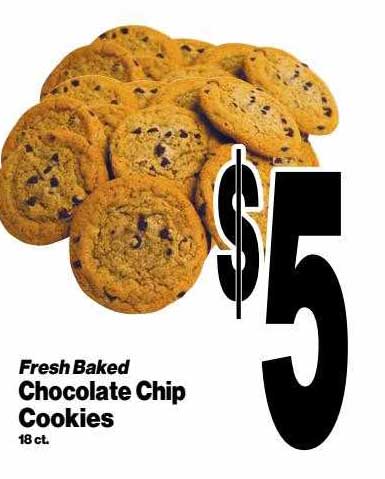 Super Saver Fresh Baked Chocolate Chip Cookies