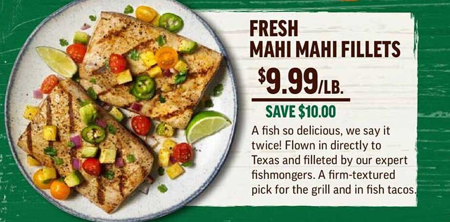 Central Market Fresh Mahi Mahi Fillets