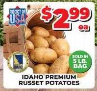 Price Cutter Idaho Premium Russet Potatoes