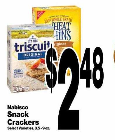 Super Saver Nabisco Snack Crackers